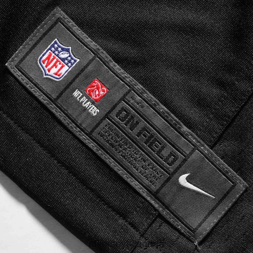 Men Jacksonville Jaguars Taven Bryan Nike Black Game Player Jersey Clothing NFL TBXFR62784