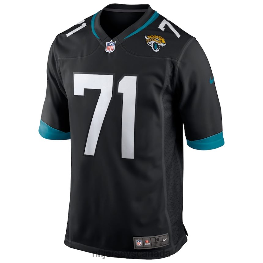 Men Jacksonville Jaguars Tony Boselli Nike Black Game Retired Player Jersey Clothing NFL TBXFR64531