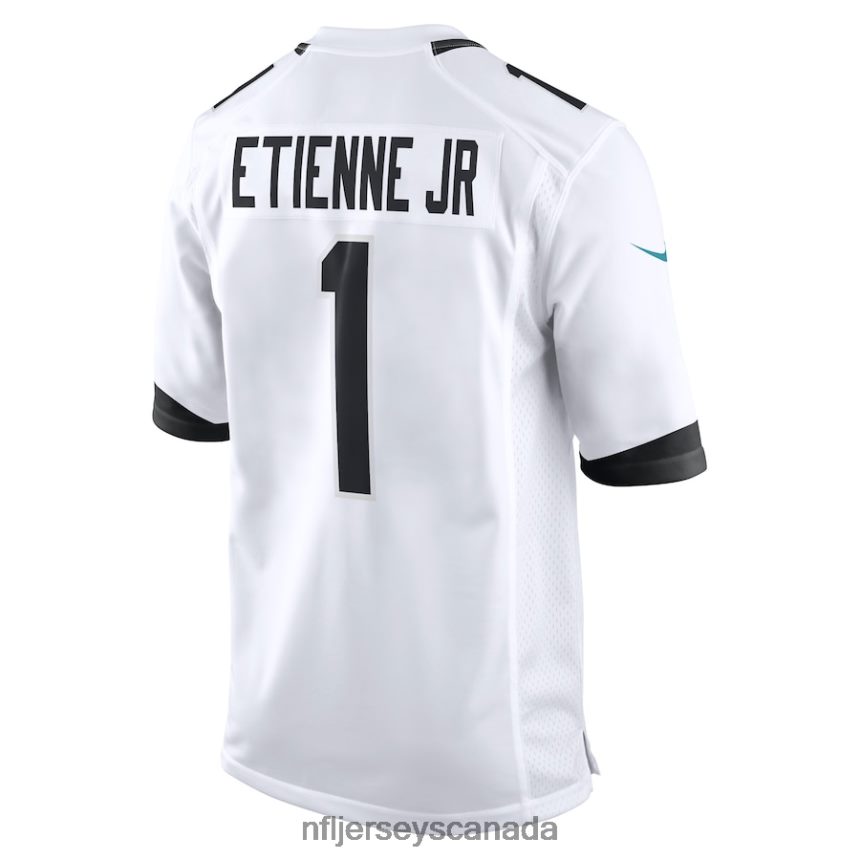 Men Jacksonville Jaguars Travis Etienne Jr Nike White Game Player Jersey Clothing NFL TBXFR6908
