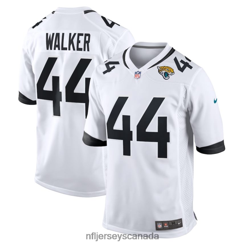 Men Jacksonville Jaguars Travon Walker Nike White Player Game Jersey Clothing NFL TBXFR61795