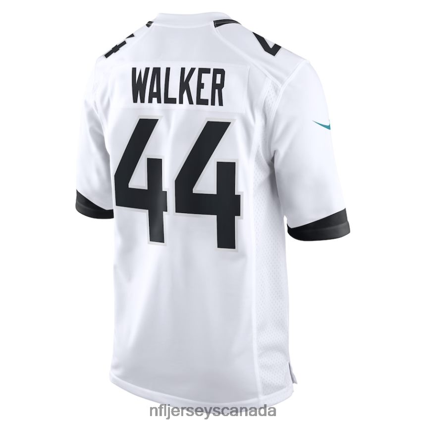 Men Jacksonville Jaguars Travon Walker Nike White Player Game Jersey Clothing NFL TBXFR61795