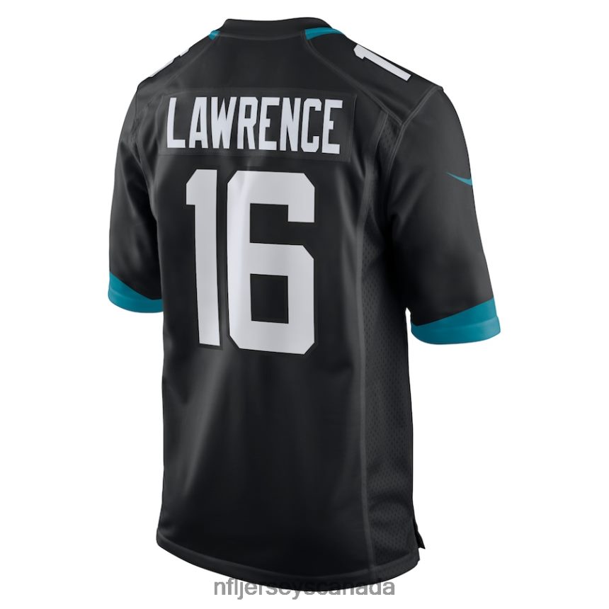Men Jacksonville Jaguars Trevor Lawrence Nike Black Alternate Game Jersey Clothing NFL TBXFR6113