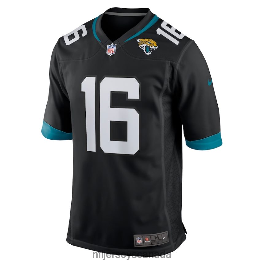 Men Jacksonville Jaguars Trevor Lawrence Nike Black Alternate Player Game Jersey Clothing NFL TBXFR6871