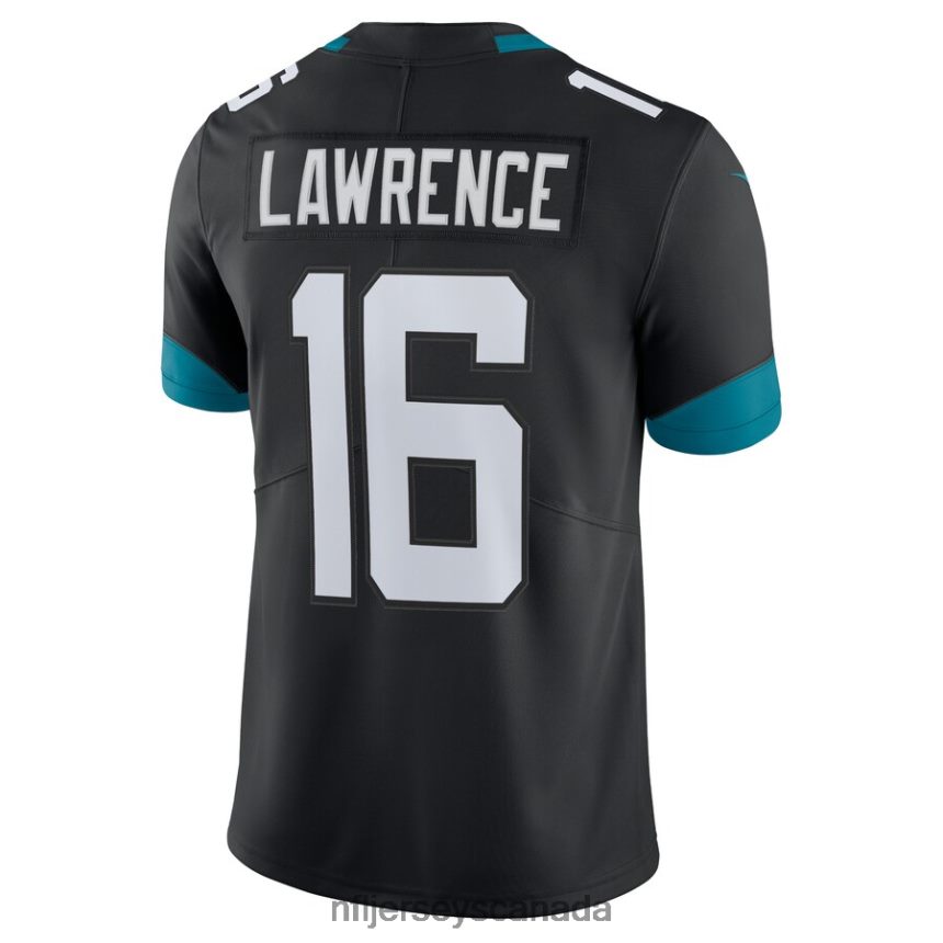 Men Jacksonville Jaguars Trevor Lawrence Nike Black Alternate Vapor Limited Jersey Clothing NFL TBXFR61447