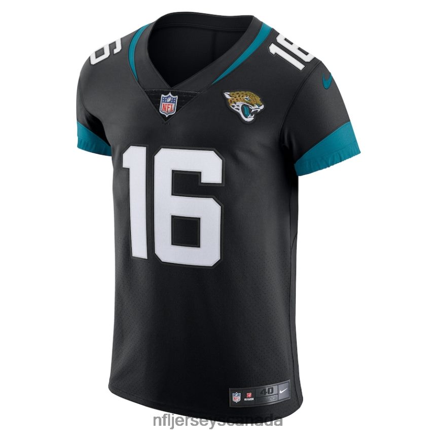 Men Jacksonville Jaguars Trevor Lawrence Nike Black Vapor Elite Jersey Clothing NFL TBXFR6745