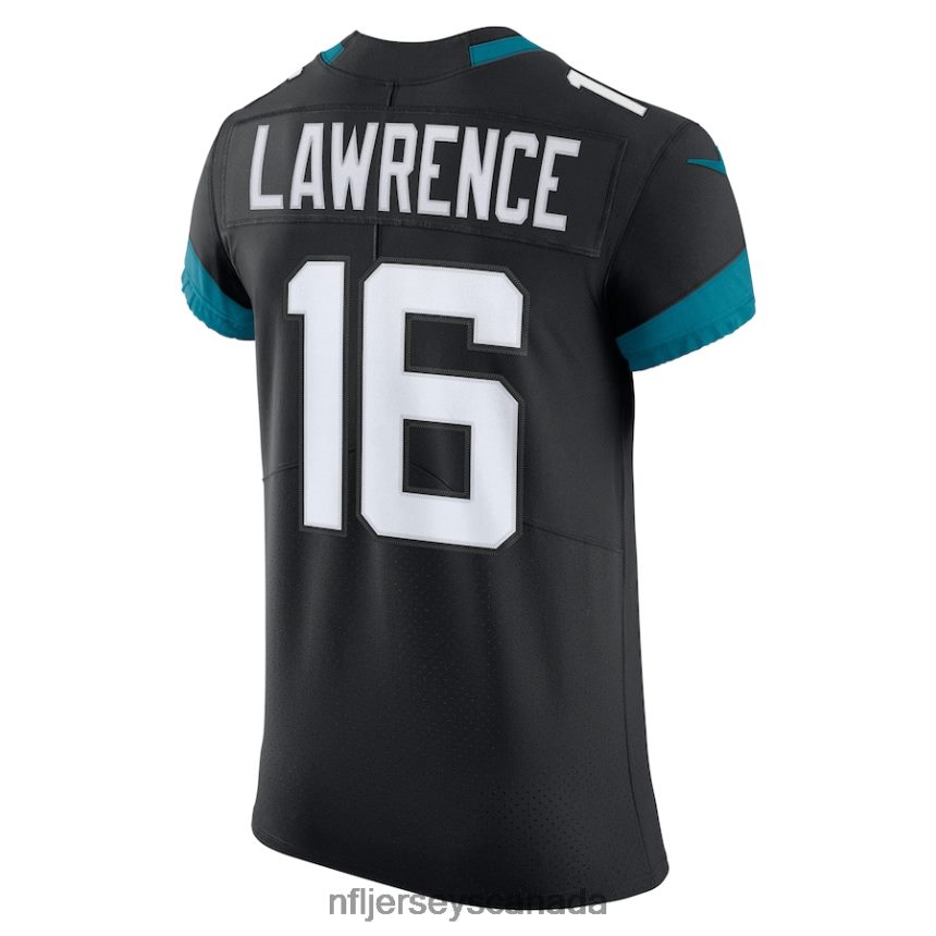 Men Jacksonville Jaguars Trevor Lawrence Nike Black Vapor Elite Jersey Clothing NFL TBXFR6745