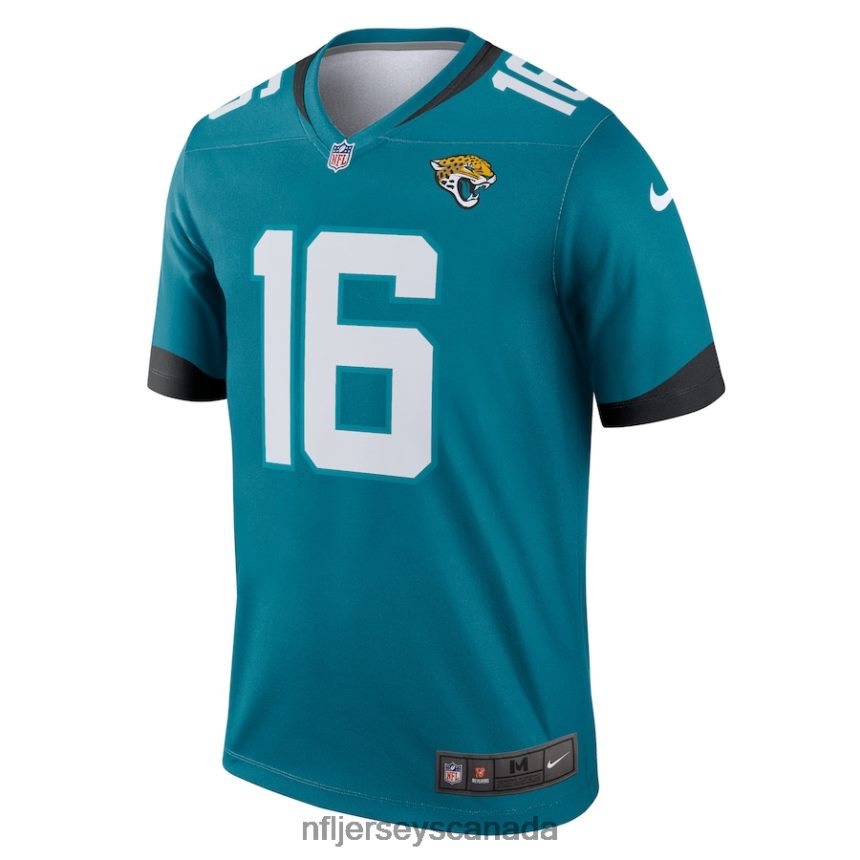 Men Jacksonville Jaguars Trevor Lawrence Nike Teal Legend Jersey Clothing NFL TBXFR61011