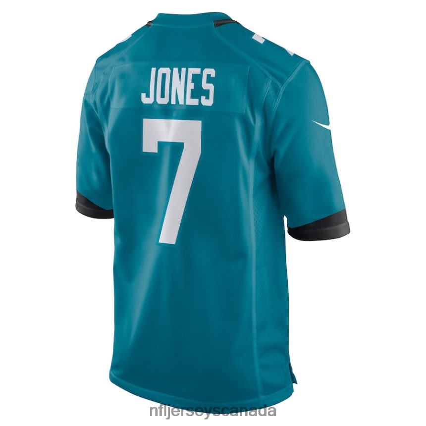 Men Jacksonville Jaguars Zay Jones Nike Teal Game Jersey Clothing NFL TBXFR63010