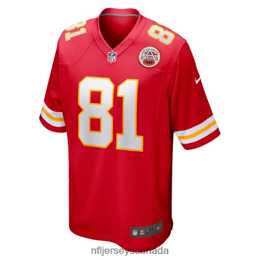 Men Kansas City Chiefs Blake Bell Nike Red Game Player Jersey Clothing NFL TBXFR63223
