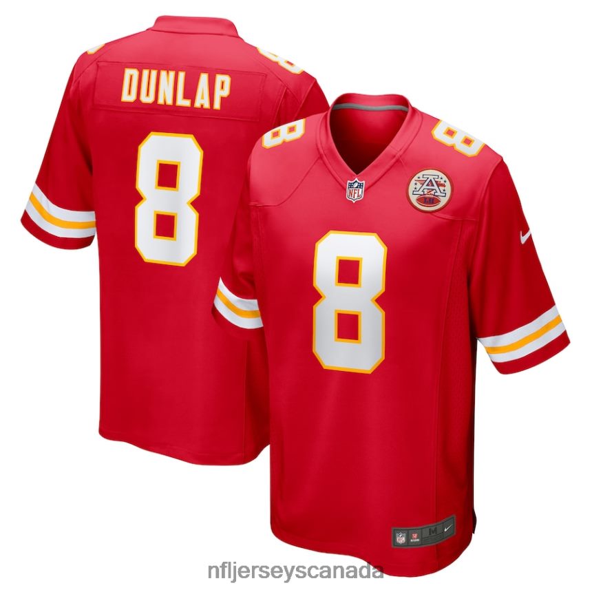 Men Kansas City Chiefs Carlos Dunlap Nike Red Home Game Player Jersey Clothing NFL TBXFR62256