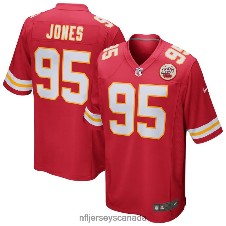 Men Kansas City Chiefs Chris Jones Nike Red Game Jersey Clothing NFL TBXFR6258