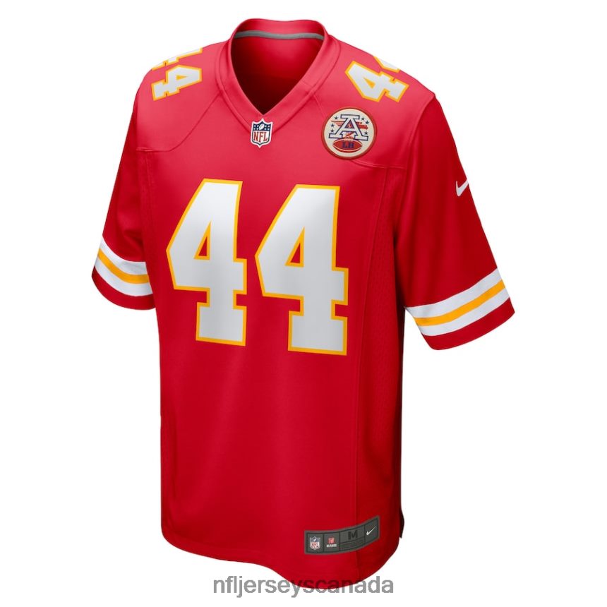 Men Kansas City Chiefs Elijah Lee Nike Red Game Player Jersey Clothing NFL TBXFR63411