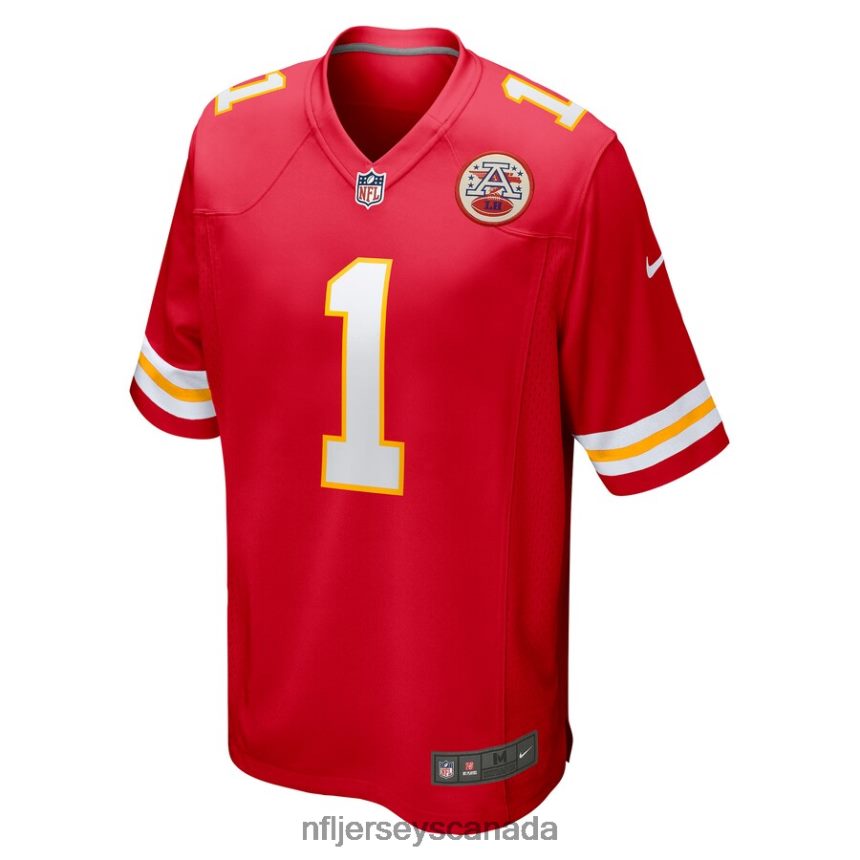 Men Kansas City Chiefs Jerick McKinnon Nike Red Game Player Jersey Clothing NFL TBXFR62709
