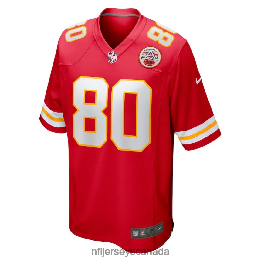 Men Kansas City Chiefs Jerrion Ealy Nike Red Game Player Jersey Clothing NFL TBXFR64202