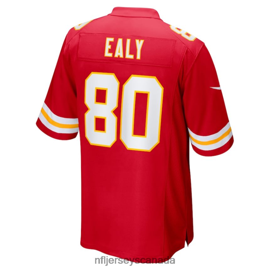 Men Kansas City Chiefs Jerrion Ealy Nike Red Game Player Jersey Clothing NFL TBXFR64202