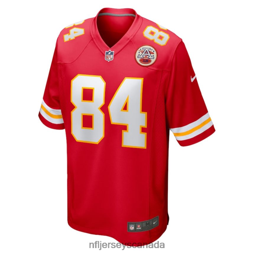 Men Kansas City Chiefs Justin Watson Nike Red Game Player Jersey Clothing NFL TBXFR61932