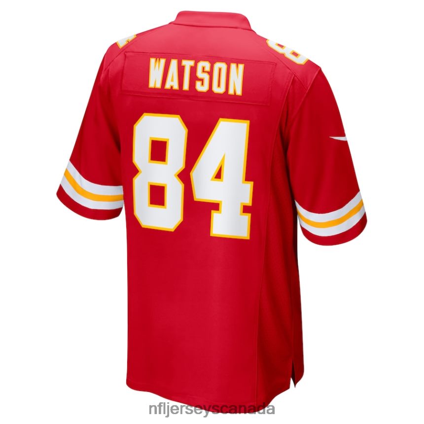 Men Kansas City Chiefs Justin Watson Nike Red Game Player Jersey Clothing NFL TBXFR61932