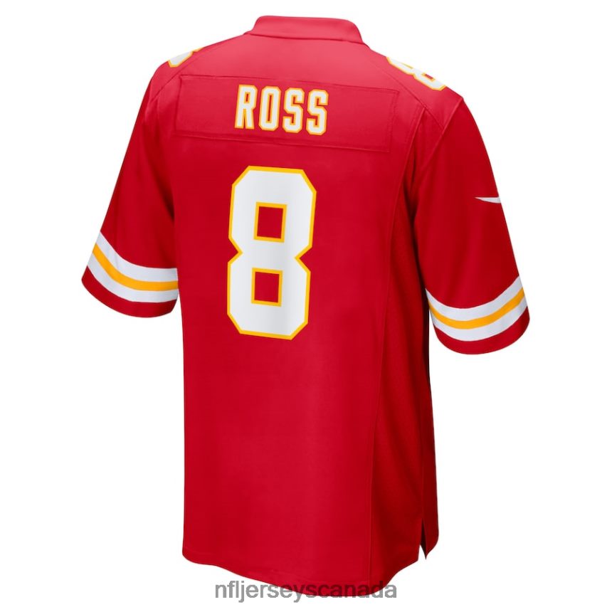 Men Kansas City Chiefs Justyn Ross Nike Red Home Game Player Jersey Clothing NFL TBXFR62864