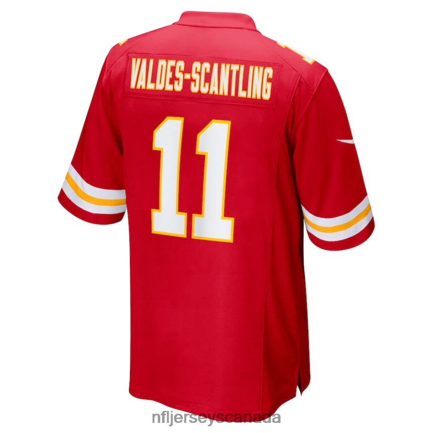 Men Kansas City Chiefs Marquez Valdes-Scantling Nike Red Game Jersey Clothing NFL TBXFR62230