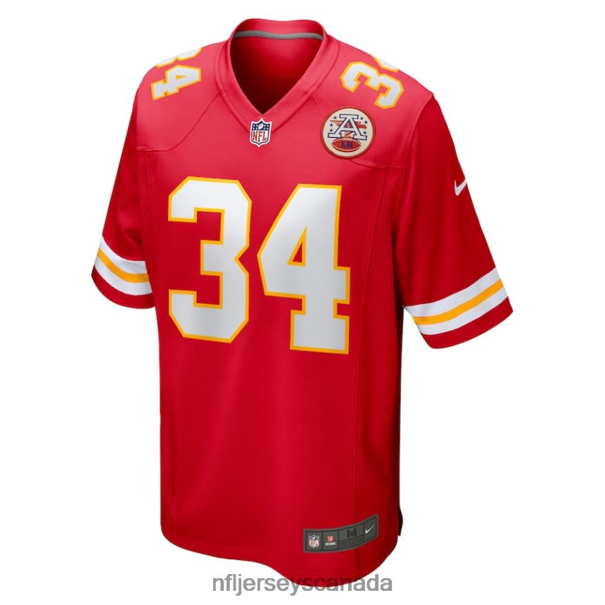 Men Kansas City Chiefs Melvin Gordon III Nike Red Home Game Player Jersey Clothing NFL TBXFR63220