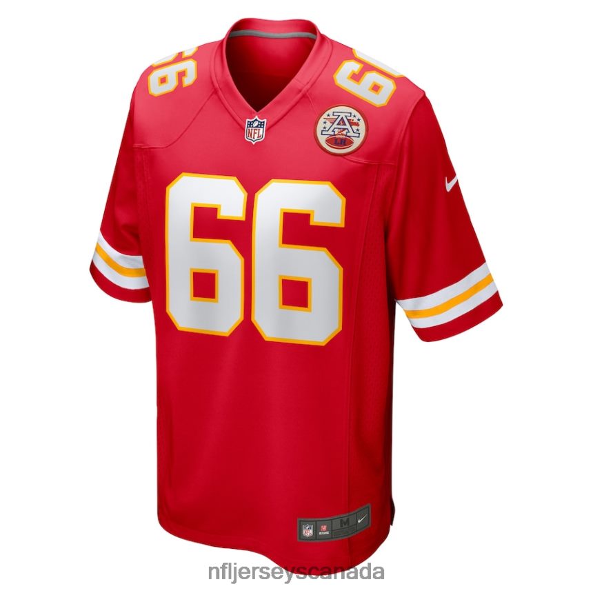 Men Kansas City Chiefs Mike Caliendo Nike Red Game Player Jersey Clothing NFL TBXFR64325