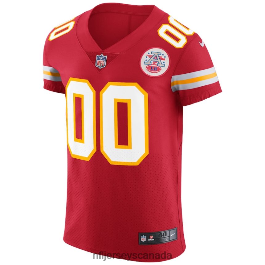 Men Kansas City Chiefs Nike Red Vapor Untouchable Custom Elite Jersey Clothing NFL TBXFR6156