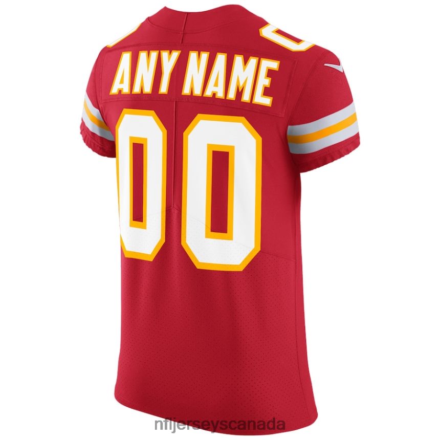 Men Kansas City Chiefs Nike Red Vapor Untouchable Custom Elite Jersey Clothing NFL TBXFR6156