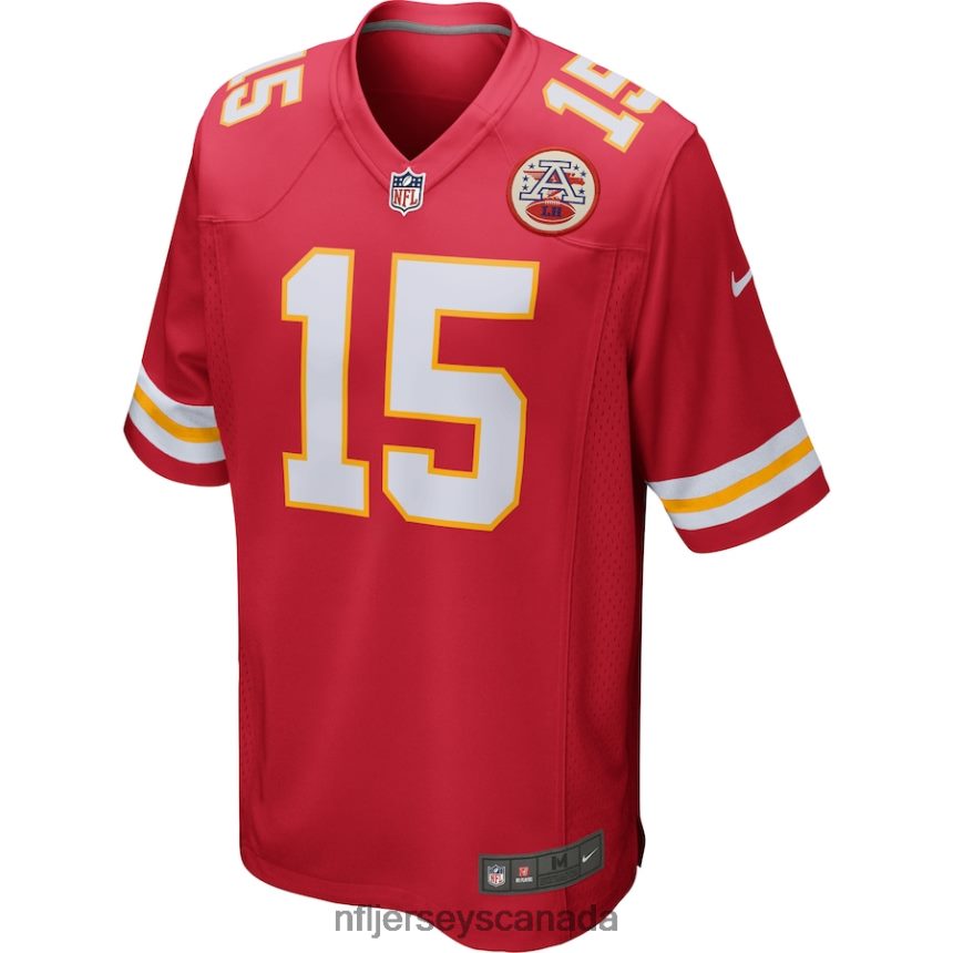 Men Kansas City Chiefs Patrick Mahomes Nike Red Game Jersey Clothing NFL TBXFR68