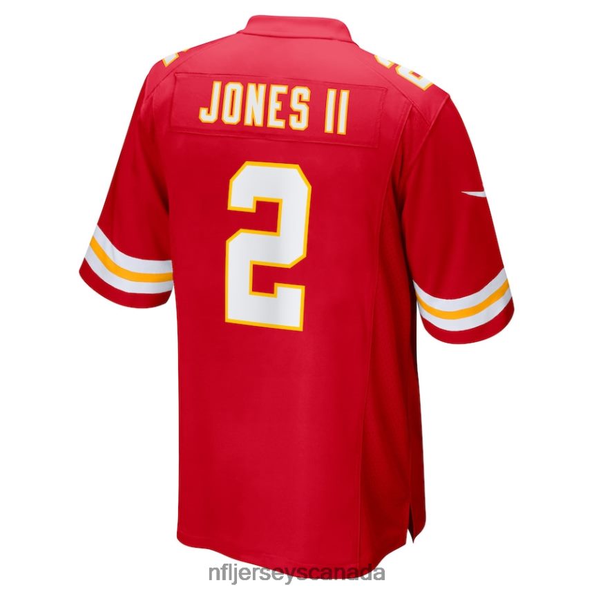 Men Kansas City Chiefs Ronald Jones II Nike Red Game Jersey Clothing NFL TBXFR63212