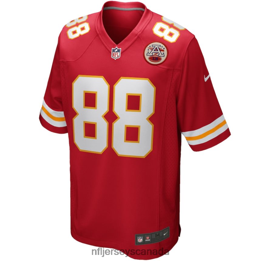 Men Kansas City Chiefs Tony Gonzalez Nike Red Game Retired Player Jersey Clothing NFL TBXFR61703