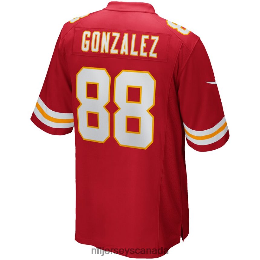 Men Kansas City Chiefs Tony Gonzalez Nike Red Game Retired Player Jersey Clothing NFL TBXFR61703