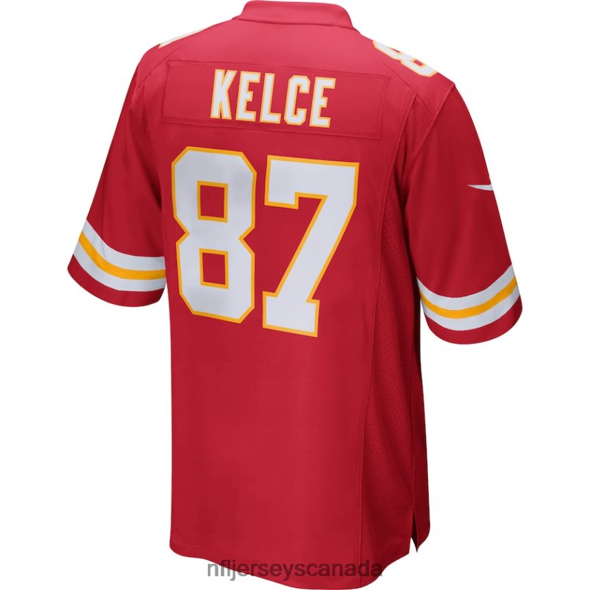 Men Kansas City Chiefs Travis Kelce Nike Red Game Jersey Clothing NFL TBXFR6332