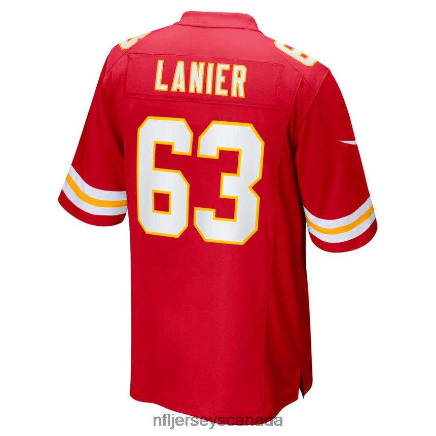 Men Kansas City Chiefs Willie Lanier Nike Red Retired Player Jersey Clothing NFL TBXFR62269