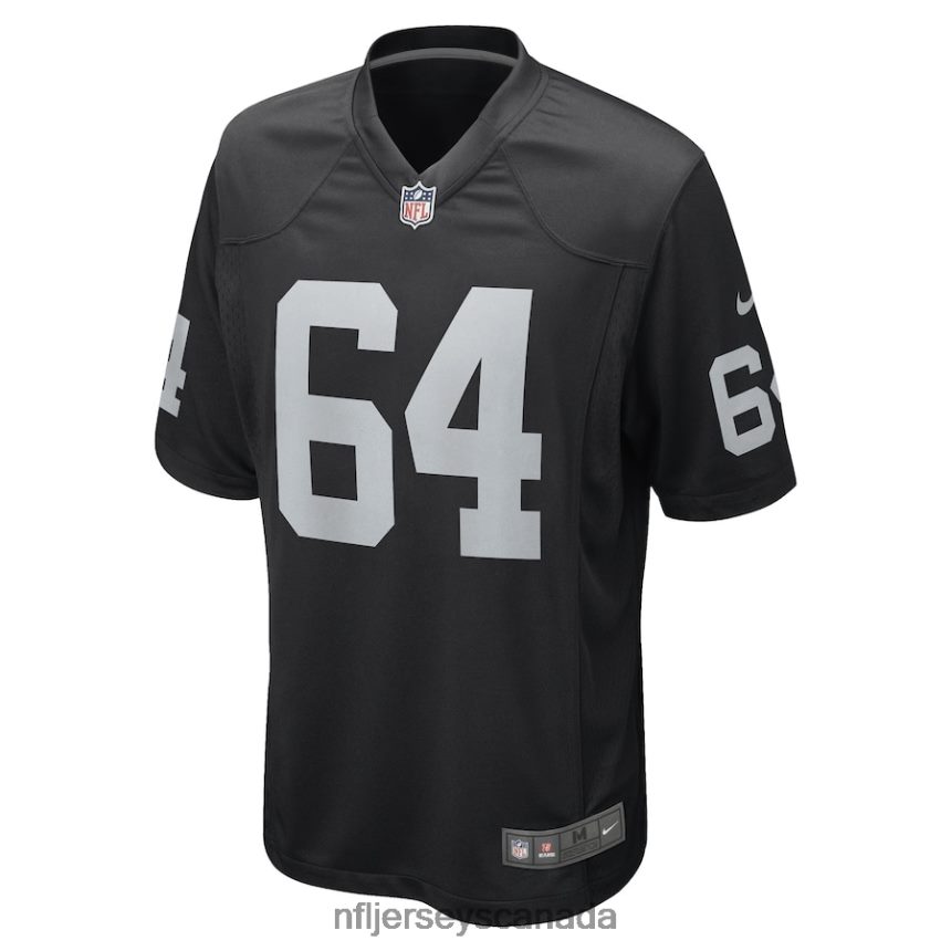 Men Las Vegas Raiders Alex Bars Nike Black Game Player Jersey Clothing NFL TBXFR63804