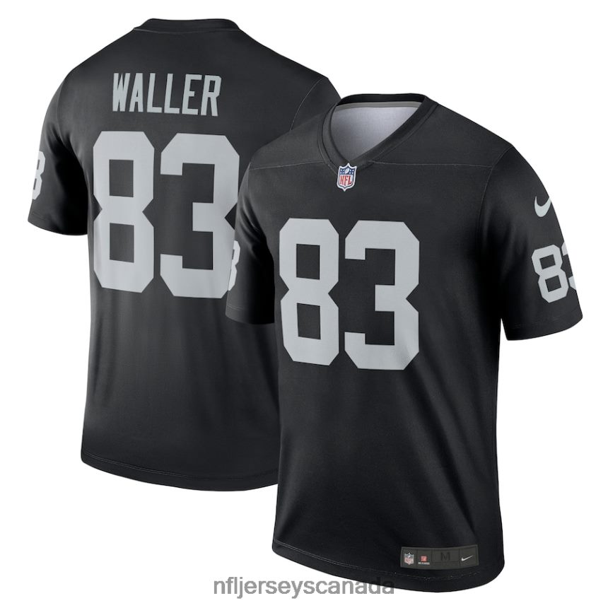 Men Las Vegas Raiders Darren Waller Nike Black Legend Jersey Clothing NFL TBXFR6451