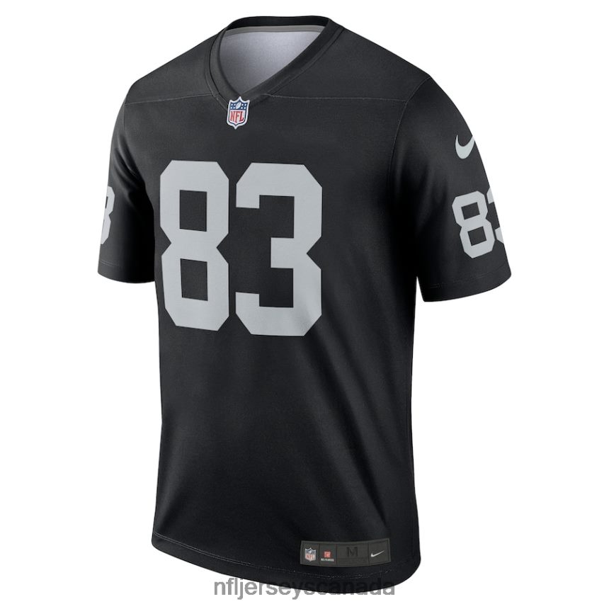 Men Las Vegas Raiders Darren Waller Nike Black Legend Jersey Clothing NFL TBXFR6451