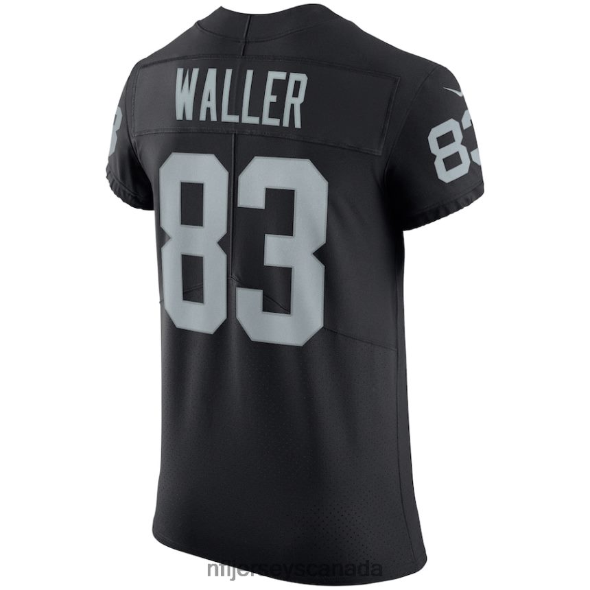 Men Las Vegas Raiders Darren Waller Nike Black Vapor Elite Jersey Clothing NFL TBXFR63027