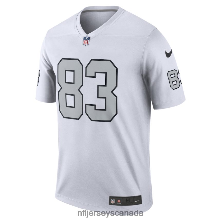 Men Las Vegas Raiders Darren Waller Nike White Alternate Legend Jersey Clothing NFL TBXFR6736