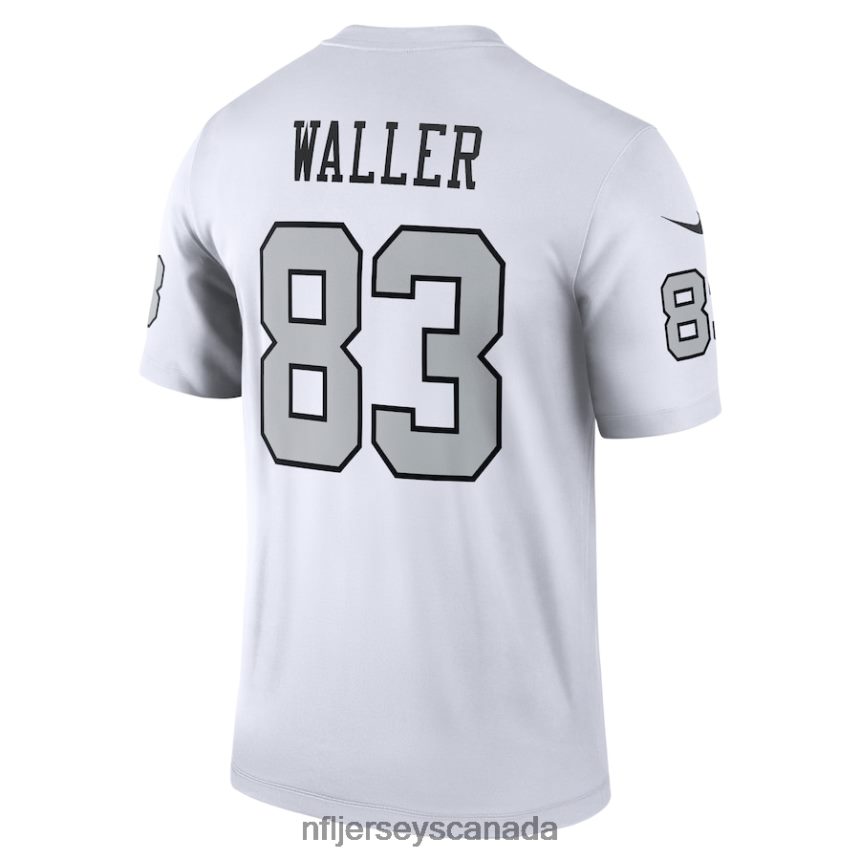 Men Las Vegas Raiders Darren Waller Nike White Alternate Legend Jersey Clothing NFL TBXFR6736
