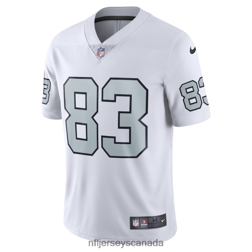 Men Las Vegas Raiders Darren Waller Nike White Alternate Vapor Limited Jersey Clothing NFL TBXFR62196