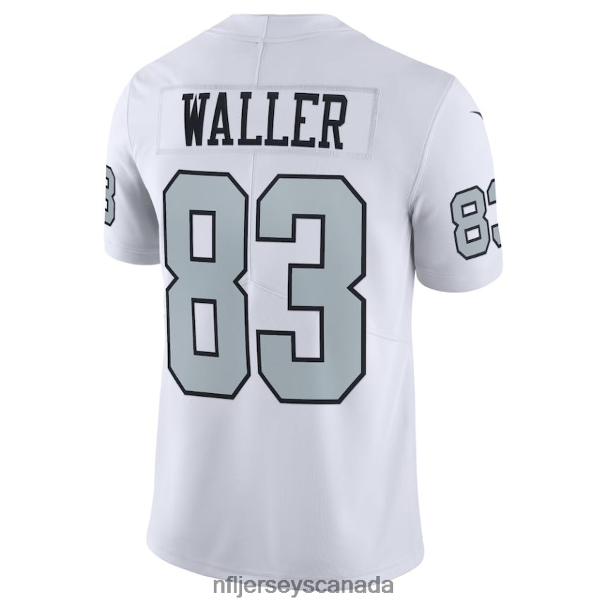 Men Las Vegas Raiders Darren Waller Nike White Alternate Vapor Limited Jersey Clothing NFL TBXFR62196
