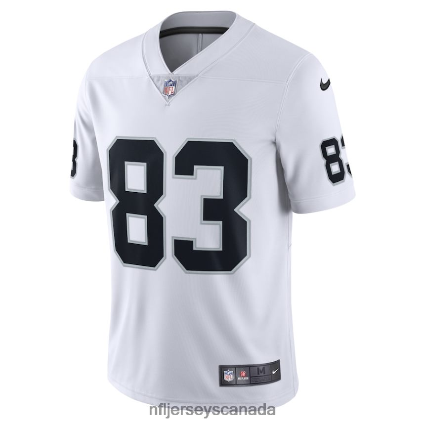 Men Las Vegas Raiders Darren Waller Nike White Vapor Limited Jersey Clothing NFL TBXFR61306