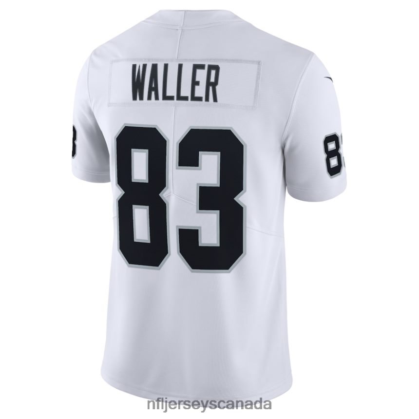 Men Las Vegas Raiders Darren Waller Nike White Vapor Limited Jersey Clothing NFL TBXFR61306