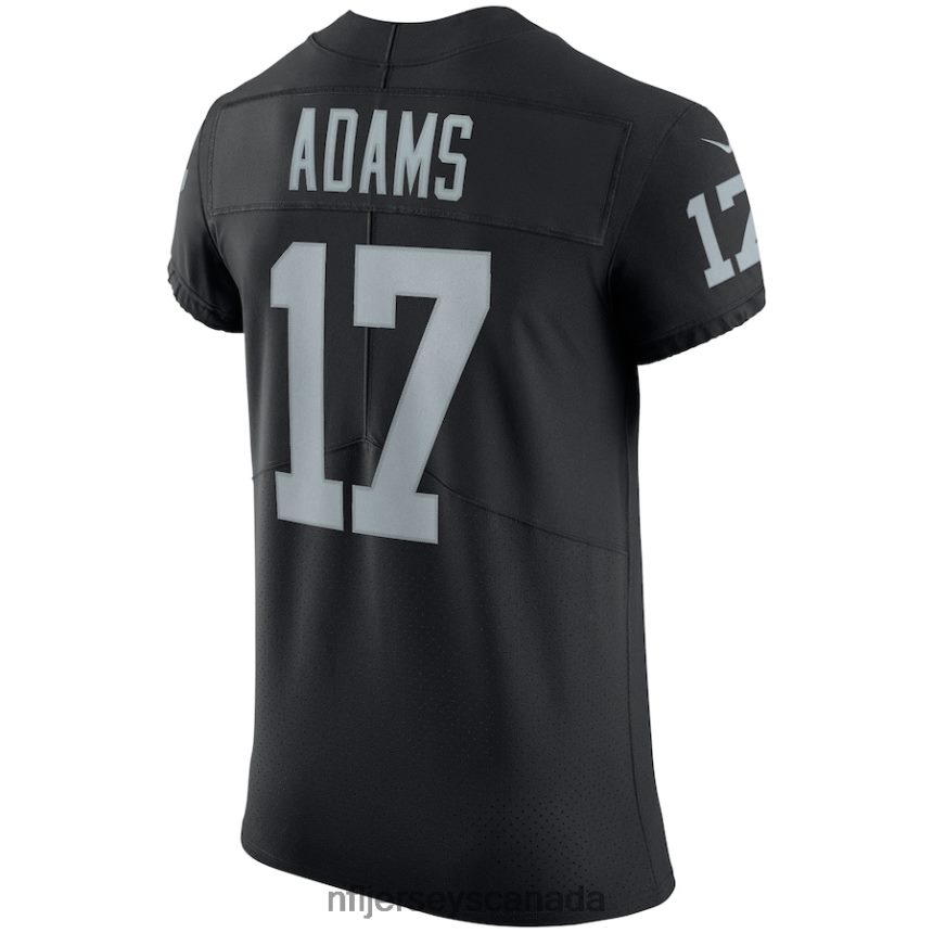 Men Las Vegas Raiders Davante Adams Nike Black Vapor Elite Jersey Clothing NFL TBXFR61040
