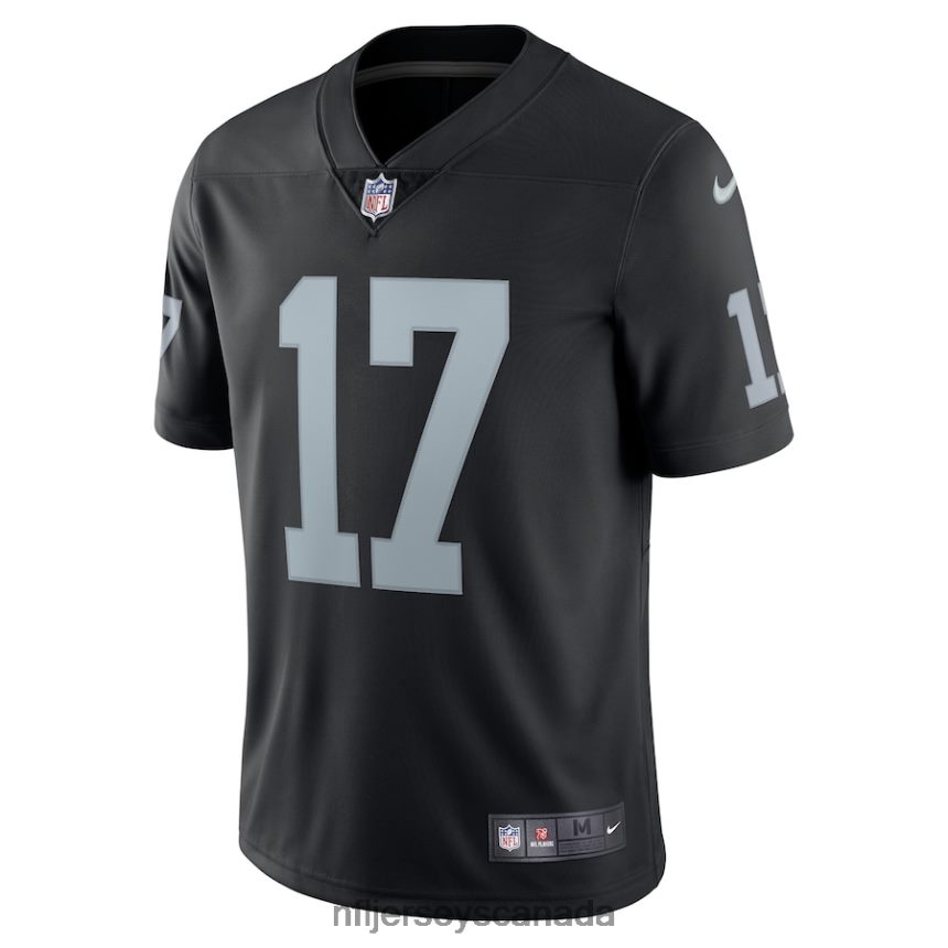 Men Las Vegas Raiders Davante Adams Nike Black Vapor Limited Jersey Clothing NFL TBXFR659