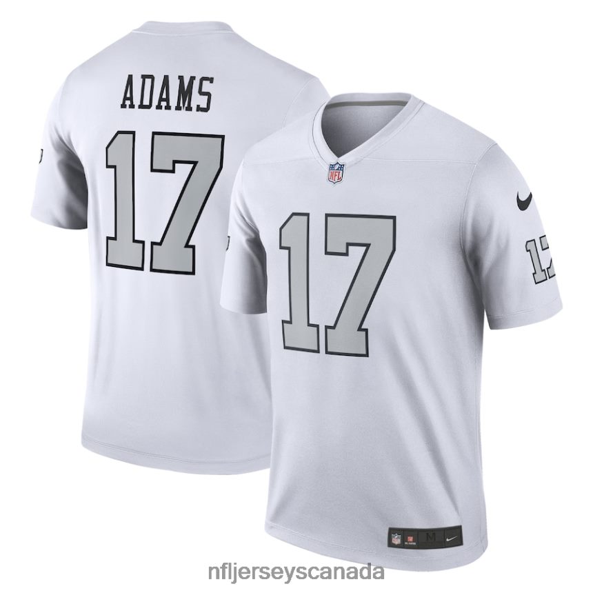 Men Las Vegas Raiders Davante Adams Nike White Alternate Legend Jersey Clothing NFL TBXFR61162