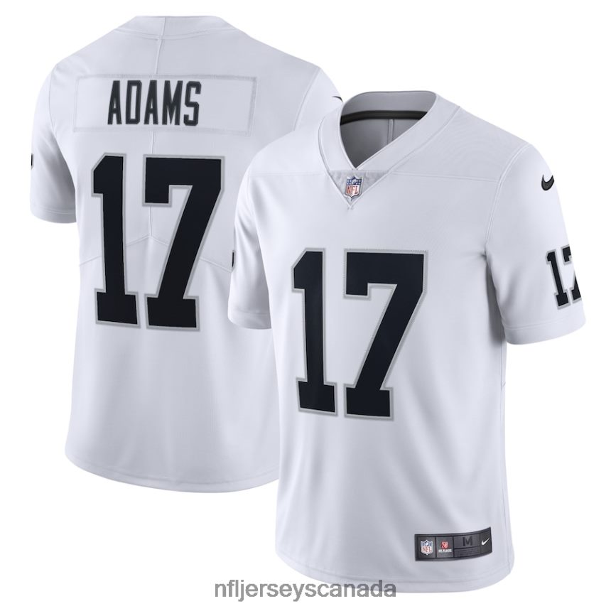 Men Las Vegas Raiders Davante Adams Nike White Limited Jersey Clothing NFL TBXFR6304