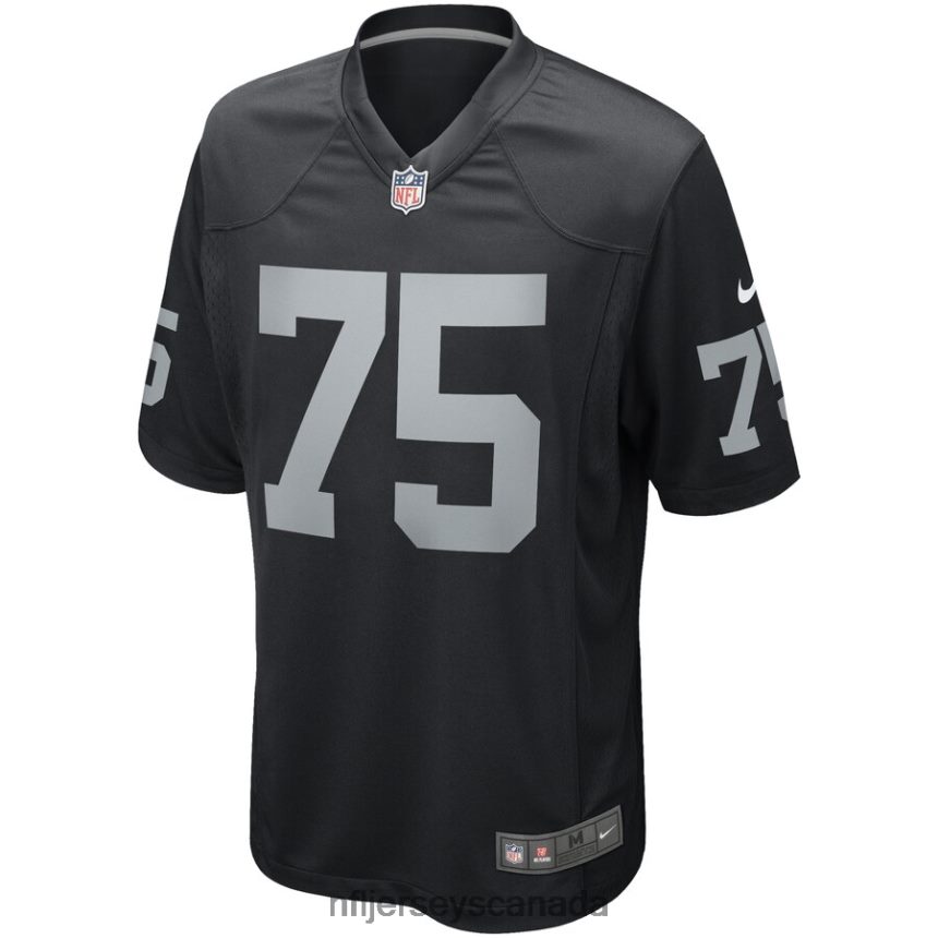 Men Las Vegas Raiders Howie Long Nike Black Game Retired Player Jersey Clothing NFL TBXFR6549