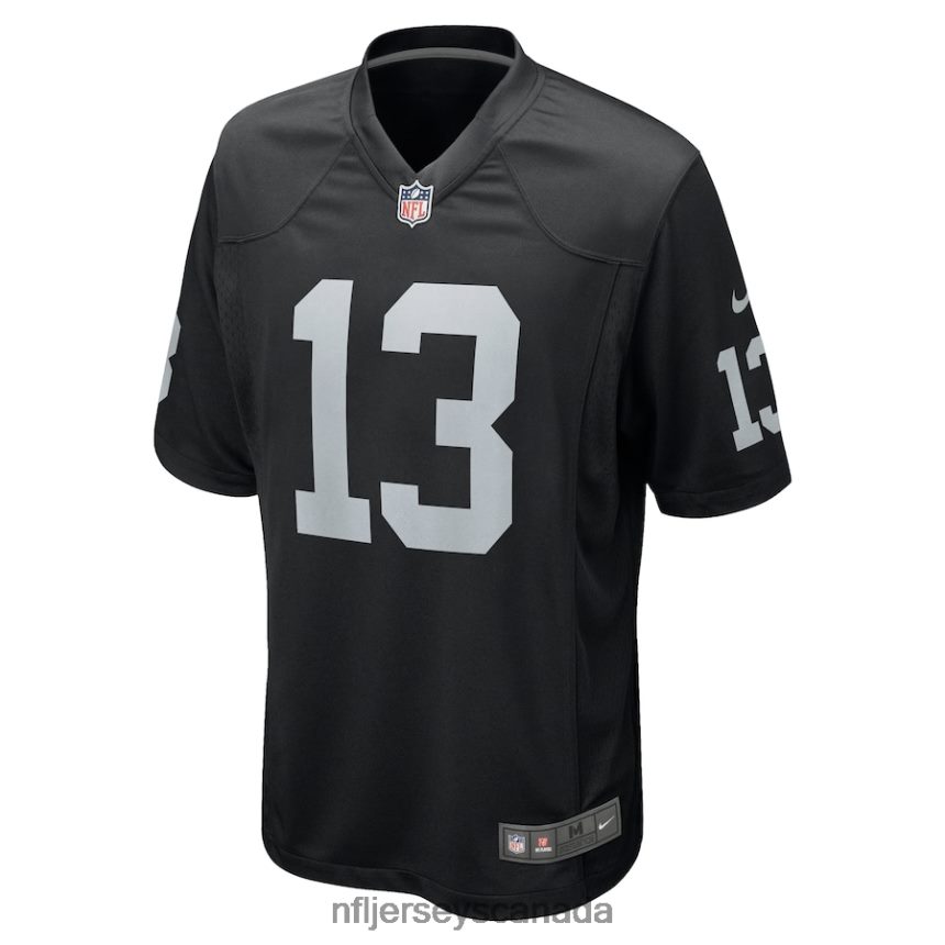 Men Las Vegas Raiders Hunter Renfrow Nike Black Game Jersey Clothing NFL TBXFR65338