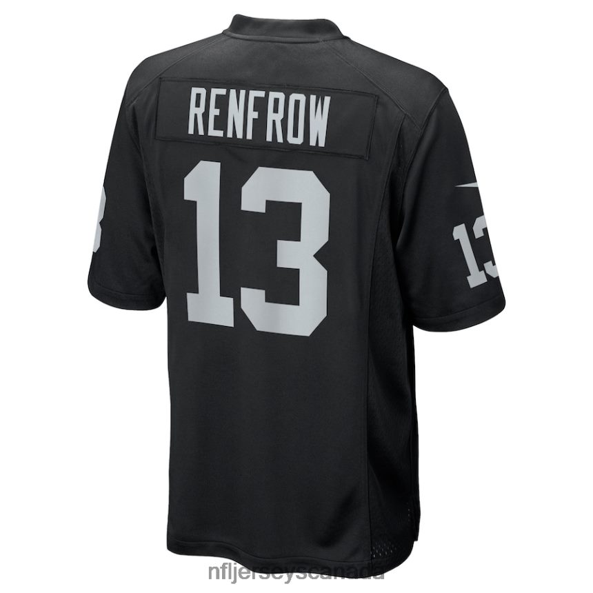 Men Las Vegas Raiders Hunter Renfrow Nike Black Player Jersey Clothing NFL TBXFR61177